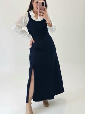 Vestido de ganga